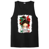 Viva Mexico Independence Day Women Girl Mexican Flag PosiCharge Competitor Tank