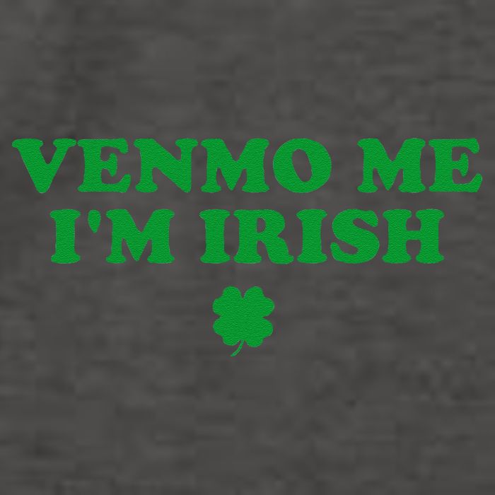 Venmo Me IM Irish Baby Gift Vector Backpack