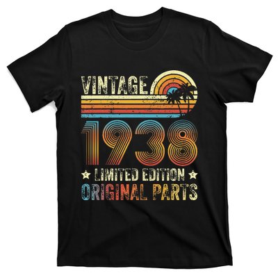 Vintage Made In 1938 86th Birthday 86 Year Old T-Shirt