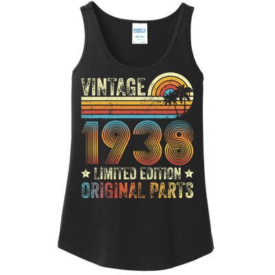 Vintage Made In 1938 86th Birthday 86 Year Old Ladies Essential Tank