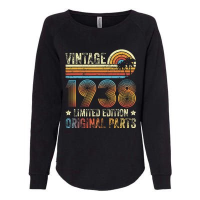 Vintage Made In 1938 86th Birthday 86 Year Old Womens California Wash Sweatshirt