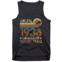 Vintage Made In 1938 86th Birthday 86 Year Old Tank Top