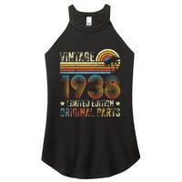 Vintage Made In 1938 86th Birthday 86 Year Old Women's Perfect Tri Rocker Tank