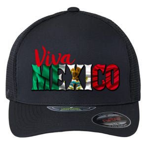 Viva Mexico Independence Day Flexfit Unipanel Trucker Cap