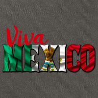 Viva Mexico Independence Day Cotton Canvas Backpack