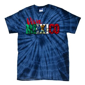 Viva Mexico Independence Day Tie-Dye T-Shirt