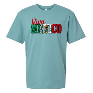 Viva Mexico Independence Day Sueded Cloud Jersey T-Shirt