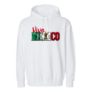 Viva Mexico Independence Day Garment-Dyed Fleece Hoodie