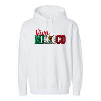 Viva Mexico Independence Day Garment-Dyed Fleece Hoodie