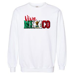 Viva Mexico Independence Day Garment-Dyed Sweatshirt