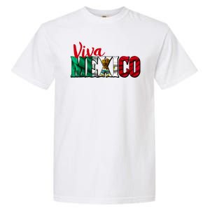 Viva Mexico Independence Day Garment-Dyed Heavyweight T-Shirt