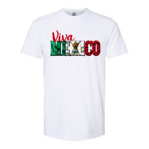 Viva Mexico Independence Day Softstyle CVC T-Shirt