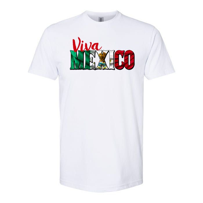 Viva Mexico Independence Day Softstyle CVC T-Shirt