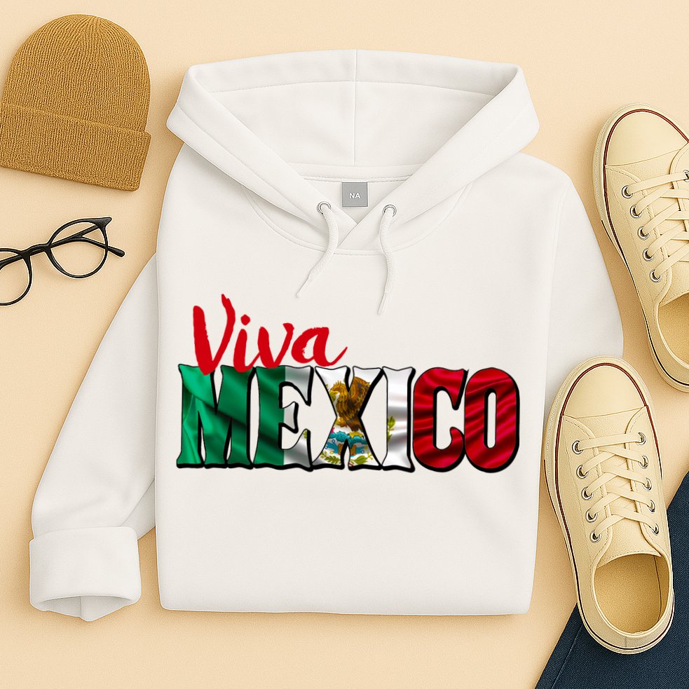 Viva Mexico Independence Day Hoodie