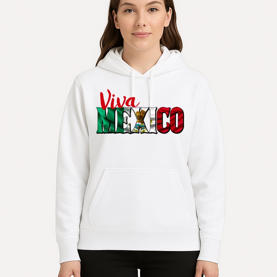 Viva Mexico Independence Day Hoodie