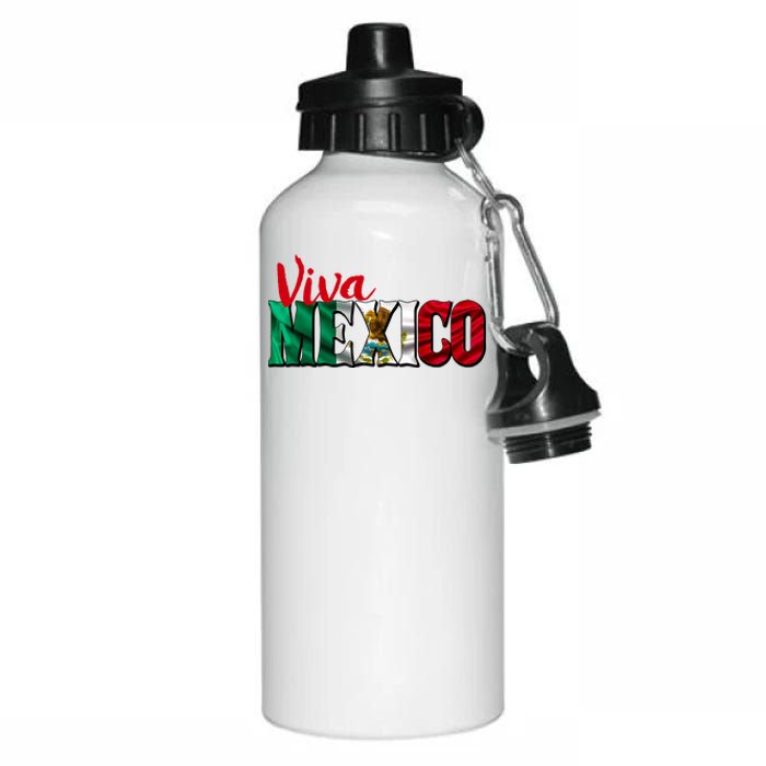 Viva Mexico Independence Day Aluminum Water Bottle