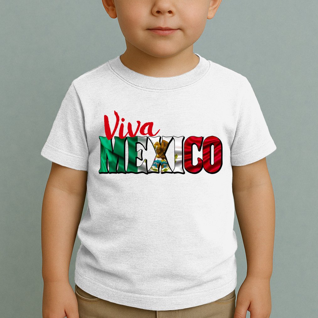 Viva Mexico Independence Day Toddler T-Shirt