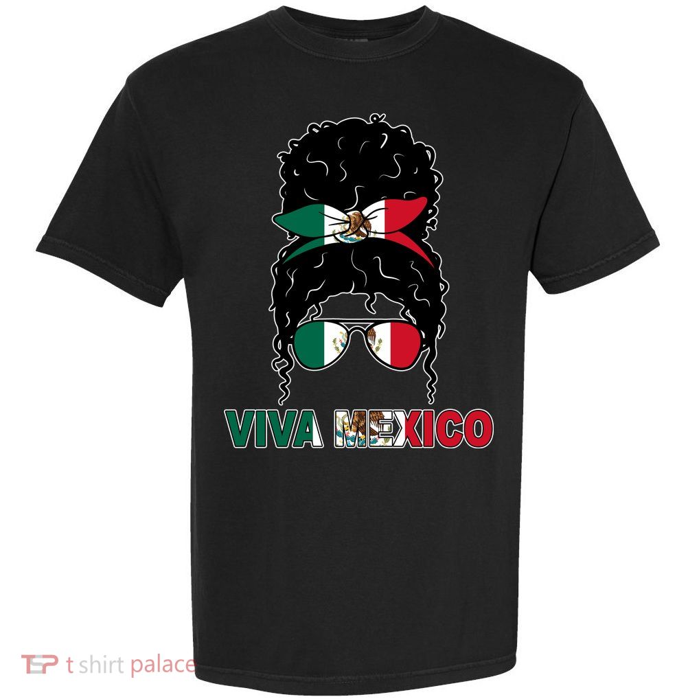 Viva Mexico Independence Day Hispanic Mexican Pride Garment-Dyed Heavyweight T-Shirt