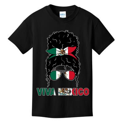 Viva Mexico Independence Day Hispanic Mexican Pride Kids T-Shirt
