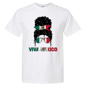 Viva Mexico Independence Day Hispanic Mexican Pride Garment-Dyed Heavyweight T-Shirt