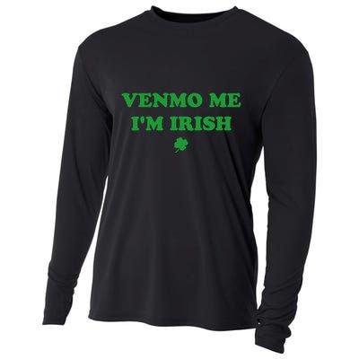 Venmo Me IM Irish Baby Cooling Performance Long Sleeve Crew