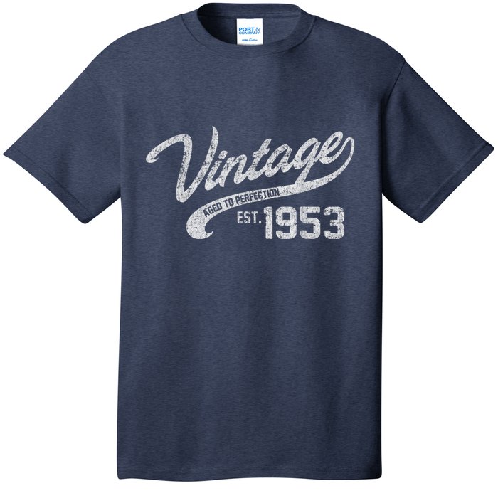 Vintage Made In 1953 65th Birthday Present Gift T-Shirt