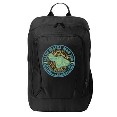 Vintage Maui Ikaika Mau Loa Maui Forever Strong Emblem City Backpack