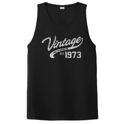 Vintage Made In 1973 45th Birthday Present Gift PosiCharge Competitor Tank