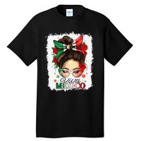 Viva Mexico Independence Day Women Girl Mexican Flag Gift Tall T-Shirt