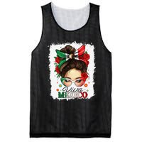 Viva Mexico Independence Day Women Girl Mexican Flag Gift Mesh Reversible Basketball Jersey Tank