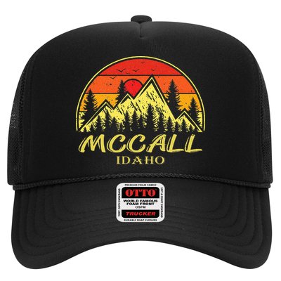 Vintage Mccall Idaho ID Mountains Hike Hiking Souvenir Hat