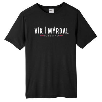 VíK í MýRdal Iceland Vacation Iceland Lover Tall Fusion ChromaSoft Performance T-Shirt