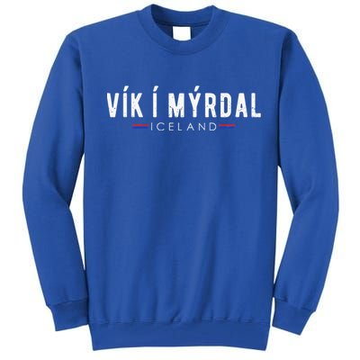 VíK í MýRdal Iceland Vacation Iceland Lover Tall Sweatshirt