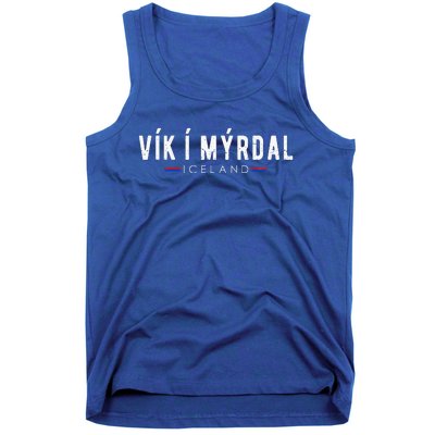 VíK í MýRdal Iceland Vacation Iceland Lover Tank Top