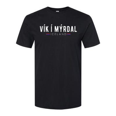 VíK í MýRdal Iceland Vacation Iceland Lover Softstyle CVC T-Shirt