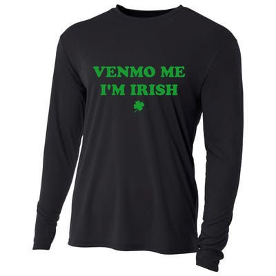Venmo Me IM Irish Baby Cooling Performance Long Sleeve Crew