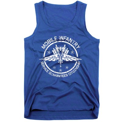 Vintage Mobile Infantry Crest Tank Top