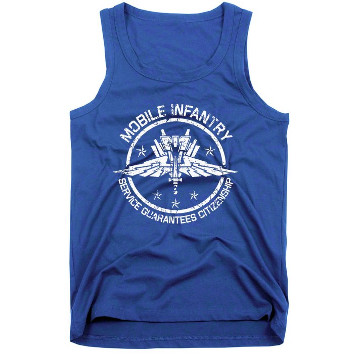 Vintage Mobile Infantry Crest Tank Top