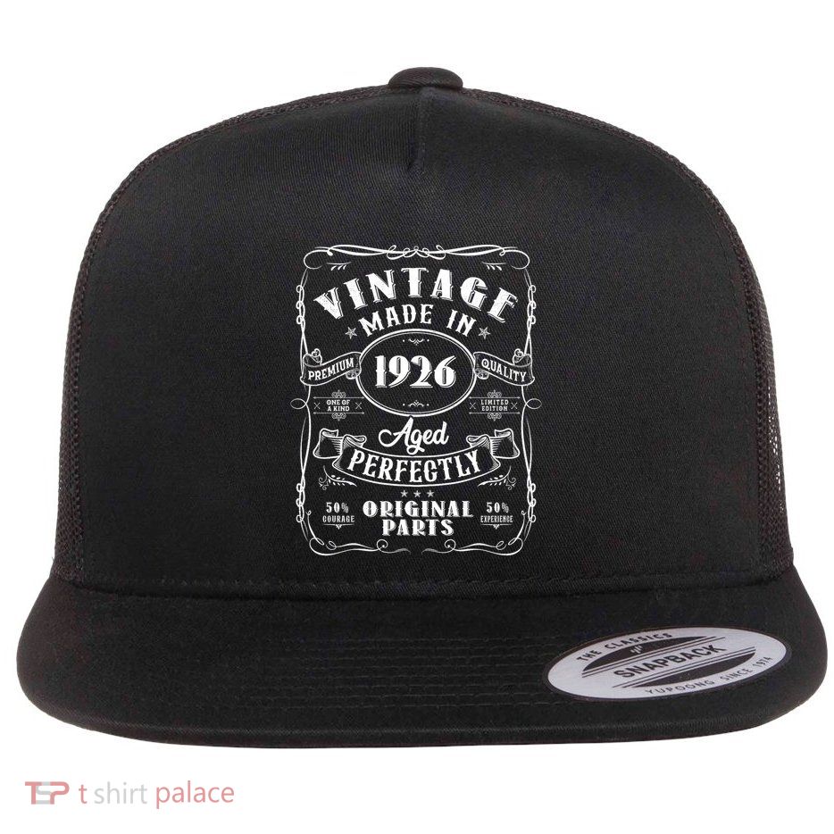 Vintage Made In 1926 One Of A Kind Limited Edition Aged Perfectly Original Parts Flatbill Hat