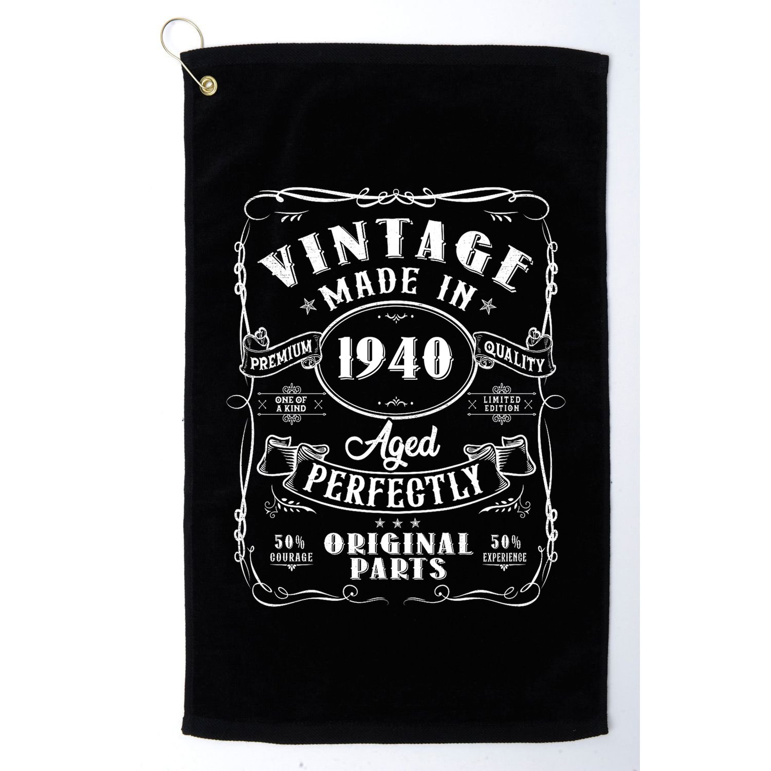 Vintage Made In 1940 One Of A Kind Limited Edition Aged Perfectly Original Parts Golf Towel