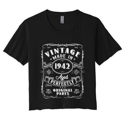 Vintage Made In 1942 One Of A Kind Limited Edition Aged Perfectly Original Parts Crop Top