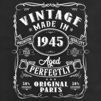 Vintage Made In 1945 One Of A Kind Limited Edition Aged Perfectly Original Parts Tumbler
