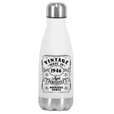 Vintage Made In 1946 One Of A Kind Limited Edition Aged Perfectly Original Parts Stainless Steel Insulated Water Bottle