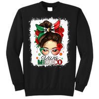 Viva Mexico Independence Day Mexican Flag Sweatshirt