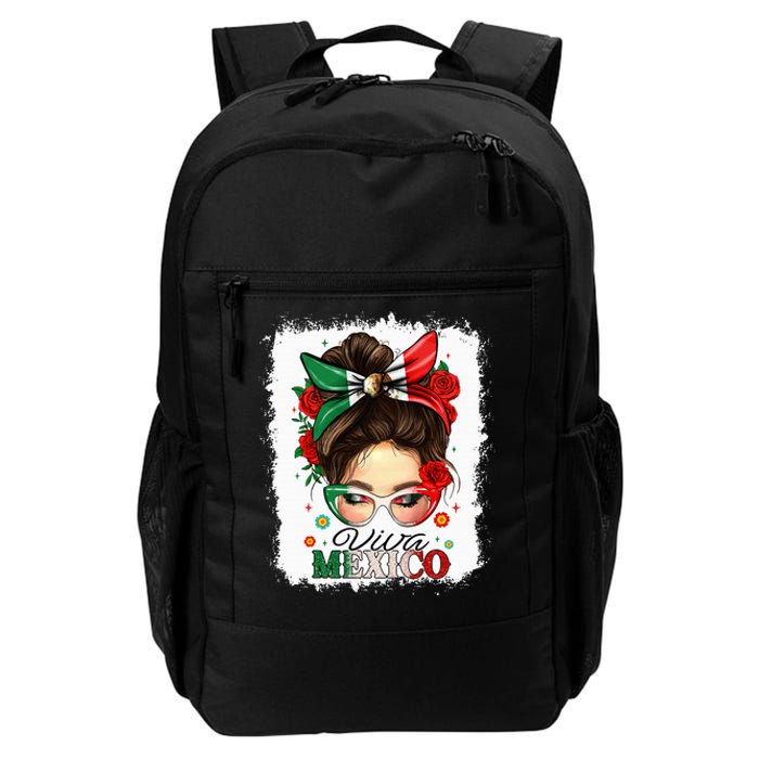 Viva Mexico Independence Day Mexican Flag Daily Commute Backpack