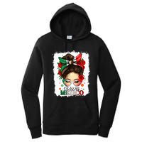 Viva Mexico Independence Day Mexican Flag Women's Pullover Hoodie