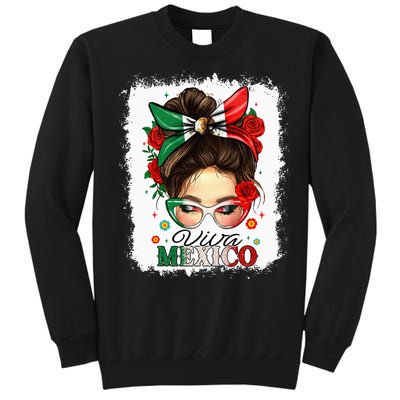 Viva Mexico Independence Day Mexican Flag Tall Sweatshirt