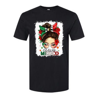 Viva Mexico Independence Day Mexican Flag Softstyle® CVC T-Shirt