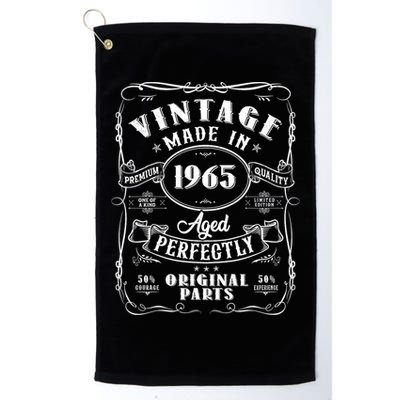 Vintage Made In 1965 One Of A Kind Limited Edition Aged Perfectly Original Parts Golf Towel