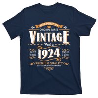 Vintage Made In 1924 100th Birthday Aged Perfectly Original Parts T-Shirt